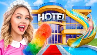 I Turned My Home Into a Hotel 1 Star VS 5 Star Hotel [upl. by Adiaj224]