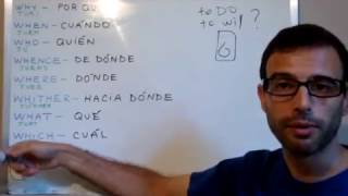 Curso de inglés 98 Question Wordspalabras interrogativas [upl. by Aeneus]