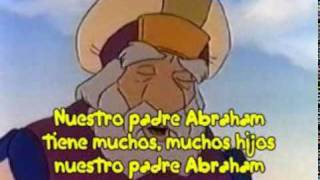 Nuestro padre Abraham  Música Cristiana en Karaoke para niños [upl. by Aihsein]