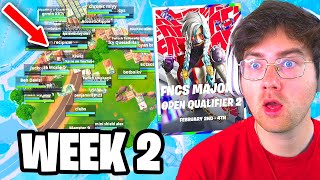 I Competed In FNCS Week 2 In Chapter 5 Fortnite Can We Qualify [upl. by Ylen]