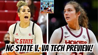 NC State v Virginia Tech Womens Basketball Preview The ACCs BEST Go At It Who Wins [upl. by Stanfield963]