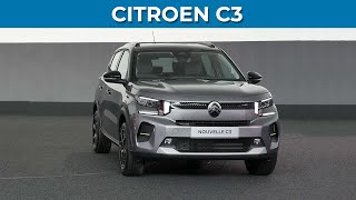 FIRST LOOK 2024 Citroën C3 BASE PETROL version  Walkaround 4k [upl. by Rosco]