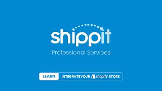 Shippit  Shopify Integration Guide [upl. by Gentes]