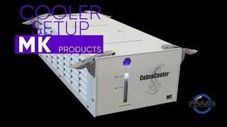 MK PRODUCTS COBRA COOLER SETUP  ORBITAL WELDER [upl. by Esyli505]