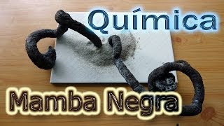 Química La Mamba Negra 🐍 Experimentos de Química Caseros🔬⚗️ [upl. by Ityak]