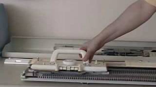 Brother Knitting Machine Set Up [upl. by Allayne]