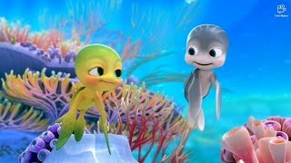 a turtles tale 2 Sammys escape from paradise sammy and ray underwater scene [upl. by Ilyak]