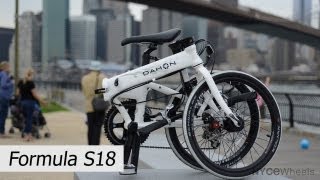 Dahon Folding Bike  how to fold and unfold [upl. by Ymmit]