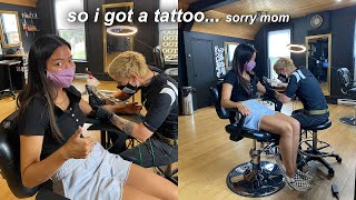 getting my first tattoo [upl. by Dniren]