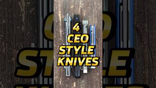 4 CEO Style Pocket Knives edc shorts youtubeshorts knife blade [upl. by Kelci]