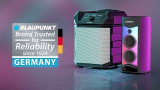 Buy Blaupunkt Rock amp ROLLPS75 amp PS150 Wireless Bluetooth Party Speaker with Karaoke Mic [upl. by Flavian]