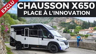 Chausson X650 un campingcar innovant [upl. by Ongun]