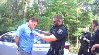 Body cam Police lure WI man to park arrest him for conduct with UP teen [upl. by Yenor]