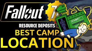 Fallout 76 Best CAMP Locations For Resources [upl. by Kellen213]