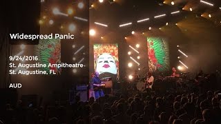 Widespread Panic Live at St Augustine Ampitheatre St AugustineFL  9242016 Full Show AUD [upl. by Lathrope]