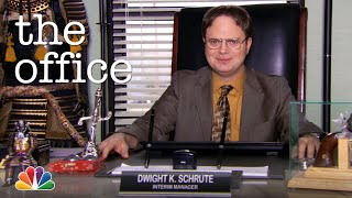 Dwight K Schrute Acting Manager  The Office [upl. by Legnaleugim]