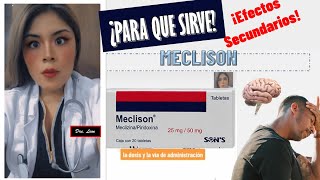 MECLIzina  PIRIDOXINA para que sirve Doctoraleon LOS EFECTOS SECUNDARIOS [upl. by Mcguire]