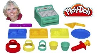 ♥♥ PlayDoh Sweet Shoppe Sweet Bakin Creations Set [upl. by Eladal]