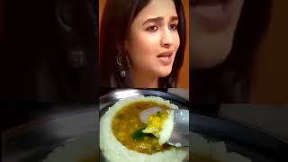 Alia Bhatt Diet diet viral 🔥aliabhatt food ytshorts chawal shorts trending dalchawal [upl. by Feigin890]