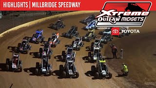 Xtreme Outlaw Midget Series  Millbridge Speedway  May 23 2023  HIGHLIGHTS [upl. by Balas]