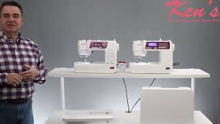 Janome 3160 vs 4120 Sewing Machine Comparison [upl. by Airdnassac759]