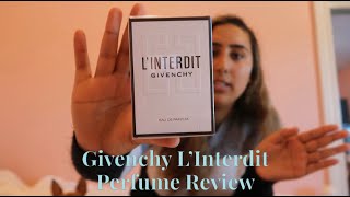 NEW Givenchy LInterdit Perfume Review [upl. by Augy]