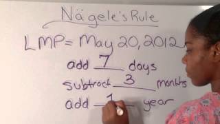 NCLEX Videos Nageles Rule [upl. by Etnovahs]