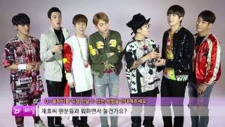 테일즈런너 BlockB interview [upl. by Ynaoj]