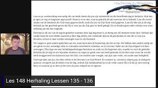 CIW Dagelijkse Les 148 Herhaling Lessen 135  136 [upl. by Eddra]