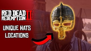 Unique Hats in Red Dead Redemption 2  All Locations [upl. by Rafa]