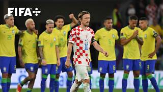 Brazil v Croatia Full Penalty Shootout  2022 FIFAWorldCup [upl. by Allemahs788]