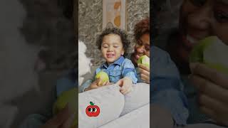 How To Say Apple In Hebrew hebrew viral fyp shorts learning fun kids school israel fruit [upl. by Nikola]