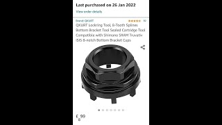 BOSCH Gen 4 Motor Chainring Spider Removal Tool from Amazon 👌👍 [upl. by Artenahs]