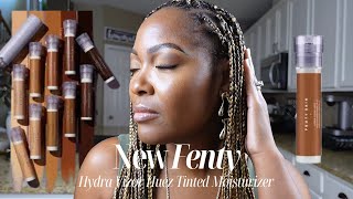 FENTY Skin Hydra Vizor Huez Tinted Moisturizer Review and First Impression 2024 [upl. by Toor91]