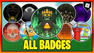 How to get ALL 80 BADGES in SLAP BATTLES 👏  Roblox [upl. by Megen7]