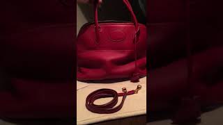 Hermes Bolide 31 Review  Buying Preowned from Vestiaire Collective [upl. by Earla952]