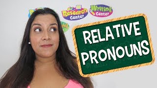 Aprende en Inglés Los pronombres relativos Relatives Pronouns [upl. by Assenav]