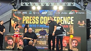 LIVE Jake Paul vs Borland press conference [upl. by Hayila647]