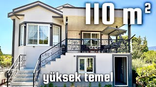 220 cm YÜKSEK TEMEL Prefabrik Ev Turu ve Fiyatı  Uzun İnce Arsa  Yeni Nesil Yalıtım 110 m² [upl. by Charita]