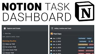 Notion ToDo List How to Build a Task Dashboard in Notion 😎 [upl. by Melva476]