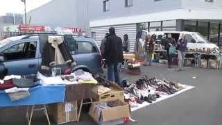 MARCHE AUX PUCES DIVERS OBERHAUSBERGEN INTERMARCHE SIGRIST RENE ORGANISATION 2042014 002 [upl. by Kenzi]