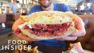 The Best Pastrami Sandwich Isnt In New York – Its In LA  Legendary Eats [upl. by Kcirderf]