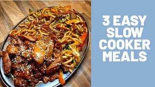 3 Easy Slow Cooker Meals  Slimming World [upl. by Meehan]