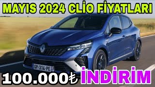 MAYIS 2024 RENAULT CLİO FİYATLARI  CLİO KAMPANYALARI  clio renault renaultkampanyaları [upl. by Ylrbmik]