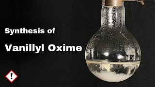 Vanillyl Oxime  organic synthesis [upl. by Alya]