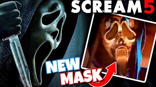 Scream 5 2022 New Footage Reveals Second Metallic Mask [upl. by Janette592]