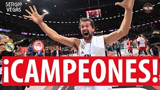 🏀🏆 ¡REAL MADRID BALONCESTO CAMPEÓN de EUROPA ¡LLULL y la CANASTA HISTÓRICA ¿CHACHO MVP F4 KAUNAS [upl. by Etteniotna]