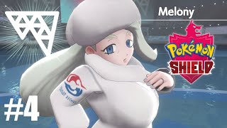 Melony the Ice Type Gym Leader Battle Pokemon Sword and Shield  Pokemon Shield Walkthrough Part 4 [upl. by Sivart904]