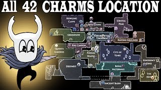 Powerful Charms  All 42 hollow knight charms location [upl. by Hak]