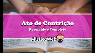 ⛪ Melhores Ato de Contrição Católico Tradicional Pequeno [upl. by Hillel]